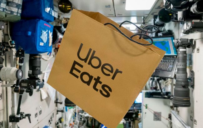 Uber Eats осуществил первую в истории доставку еды в космос