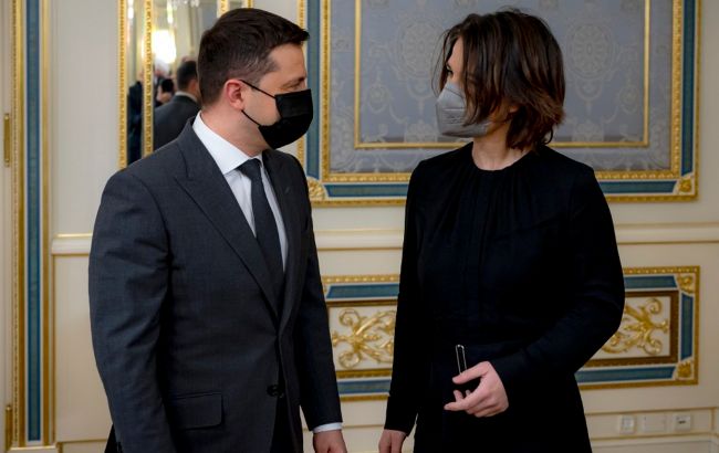 Говорили об организации "Нормандии": Зеленский встретился с главой МИД Германии