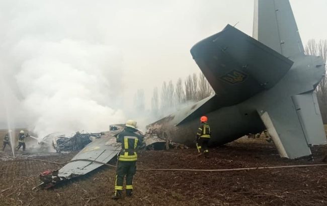 У Київській області впав військовий літак ЗСУ: загинуло 5 осіб