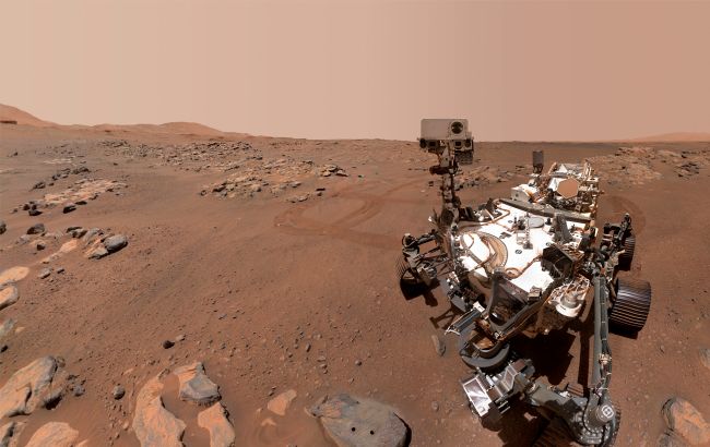 Perseverance зібрав ювілейний зразок грунту з Марсу: фото процесу