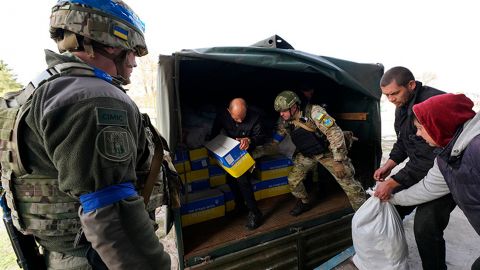 Росіяни намагалися обстрілами зірвати гуманітарну місію до Козачої Лопані, - МВС