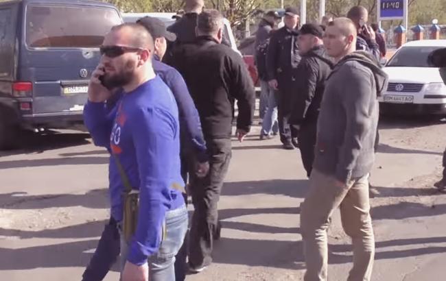 В Конотопе разогнали соратников кума Путина