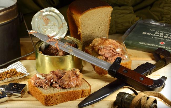 В сухпайке для украинских военных нашли зубы