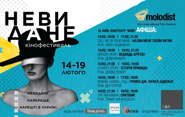 КМКФ "Молодість" представляє "Невидане"