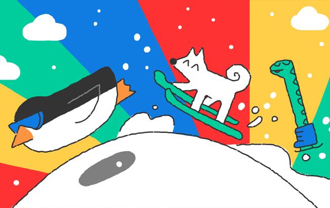 Зимние Олимпийские Игры 2018: Google создал увлекательный дудл