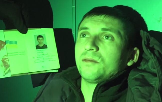 "Хлопці, я не в курсі": з'явилося відео затримання бойовика "ЛНР" під Києвом