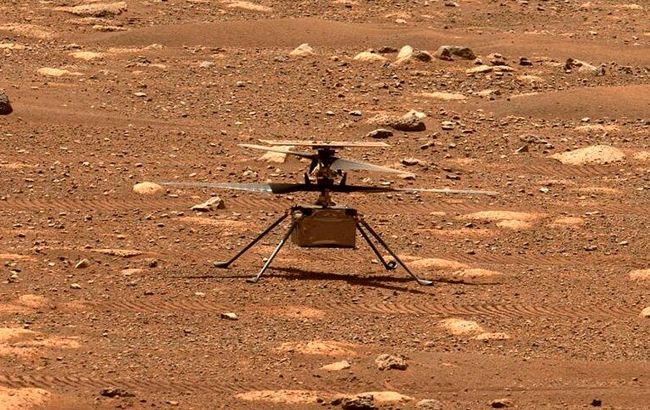 Дрон NASA Ingenuity загалом пролетів над Марсом майже кілометр 