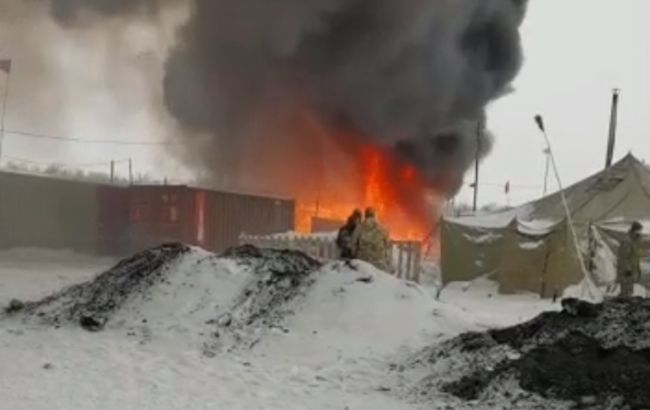 У Томську спалахнув табір російських військових: одна з версій - саботаж