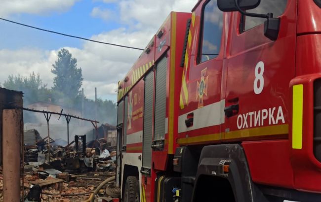 Обстріл Охтирки: місто атакували 15 дронів, серед постраждалих - троє дітей з однієї родини