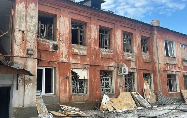 Удар по центру Покровска: полиция показала первые кадры после обстрела