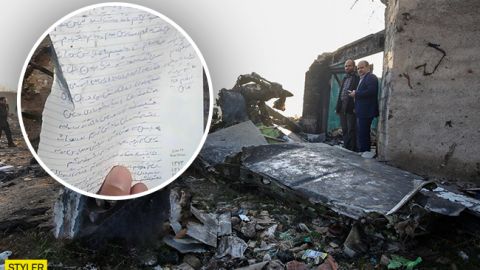 Крушение самолета МАУ: спасатели нашли рукописную записку среди останков