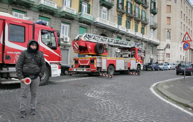 В Італії сталася масштабна пожежа в порту