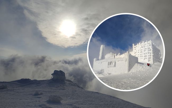 Неймовірні фото засніжених Карпат після 5 днів шторму: дух захоплює!