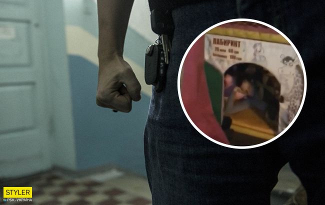 В Одесі чоловік-тиран змушує жінку з двомісячним малям щоночі спати на дитмайданчику (відео)