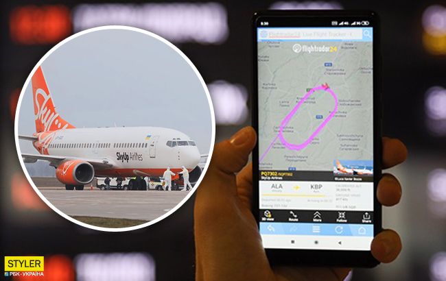 Літак з українцями з Уханя був змушений терміново залетіти в Київ: названа причина (відео)