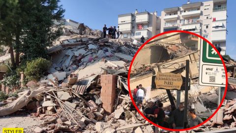 Землетрясение и цунами в Измире: видео из разрушенного курортного города