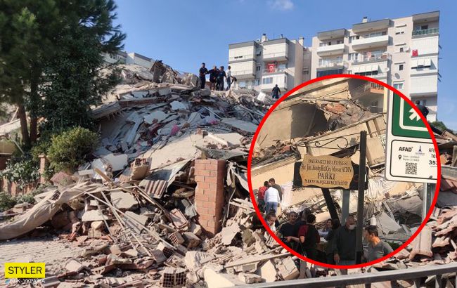 Землетрясение и цунами в Измире: видео из разрушенного курортного города
