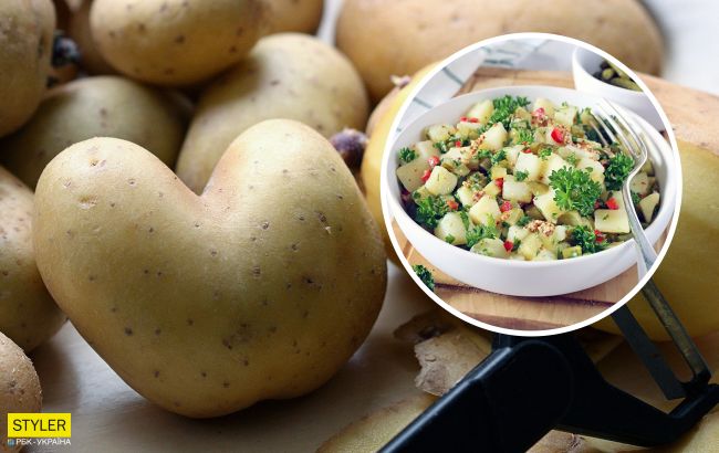 Рецепт справжнього німецького картопляного салату до м'яса: просто, швидко, смачно!