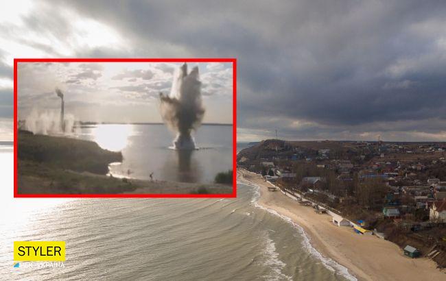 На пляж з відпочиваючими прилетіли касетні бомби: в Мережу потрапило моторошне відео