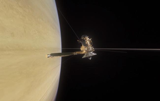 Зонд Cassini стал первым аппаратом, который пролетел между Сатурном и его кольцами