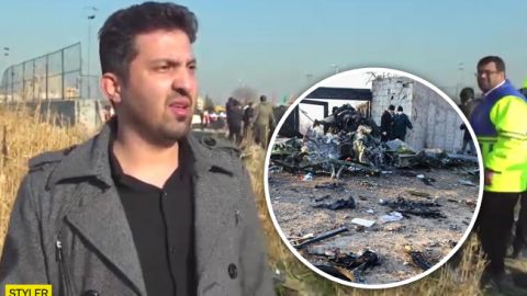 Мог упасть на дома: очевидец рассказал о крушении самолета МАУ в Иране