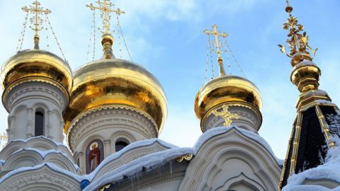 Скандальный нардеп стал церковнослужителем: фото с первой службы