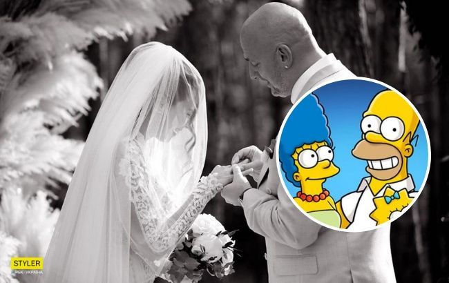Свадьба Потапа и Насти: молодожены стали героями "Симпсонов" (фото)