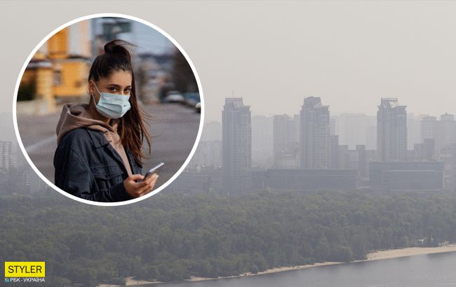 Лікар розповів, які важкі хвороби може викликати брудне повітря Києва
