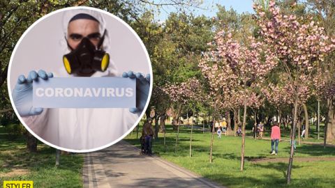 Ни одной пустой лавочки: появилось фото и видео, как в Киеве карантин соблюдают