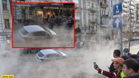 "Адское" ЧП в центре Киева: люди жалуются на аналогичные случаи (видео)