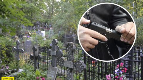 Под Одессой неадекваты устроили стрельбу на кладбище по людям (фото)