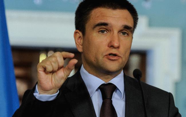 Клімкін назвав фарсом вибори на Донбасі без виводу російських військ