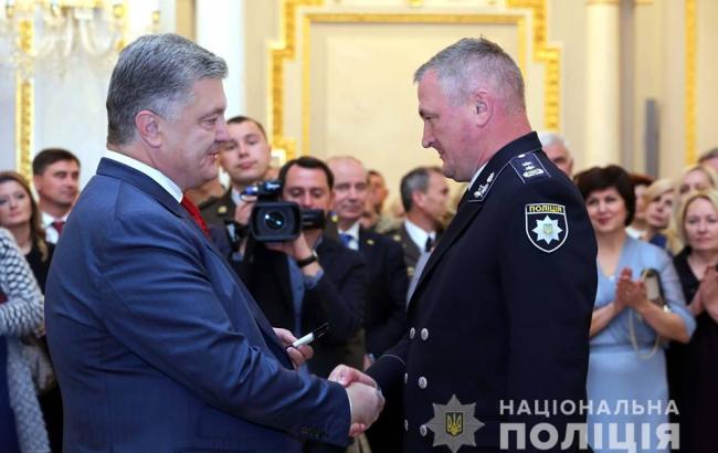 Порошенко присвоїв Князєву звання генерала поліції першого рангу