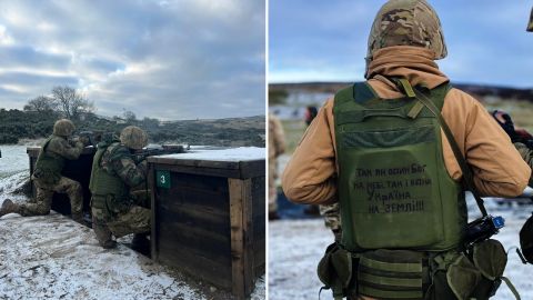 С оружием и под снегом: появились фото с учений украинских военных в Северной Англии