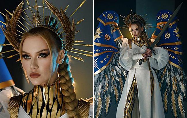 "Воин света": появились фото фантастического платья Мисс Украина Вселенная 2022