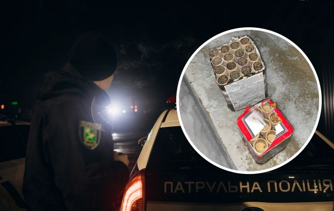В Харькове мужчина запустил фейерверк, чтобы удивить девушку: возмутительное видео