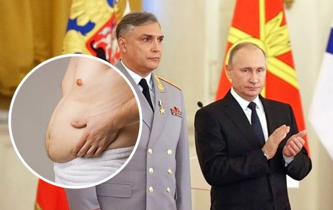 Всплыло видео с генералом Путина, который трясет причандалами на камеру