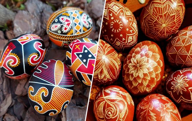 Крашанки, писанки, крапанки и дряпанки. Смотрите, как украинцы издавна украшают яйца на Пасху