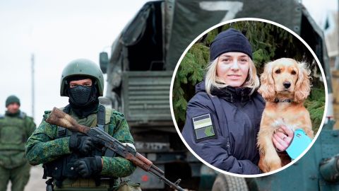 "Мне даже не дали попрощаться": украинская военная, освобожденная из плена, разыскивает своих питомцев за линией фронта (фото)