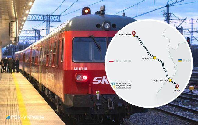 С 1 июня. Польская железная дорога запустит дополнительные поезда в Украину