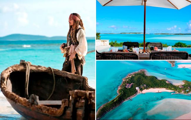 На Багамах продають острів із "Піратів Карибського моря": скільки коштує така розкіш (фото)