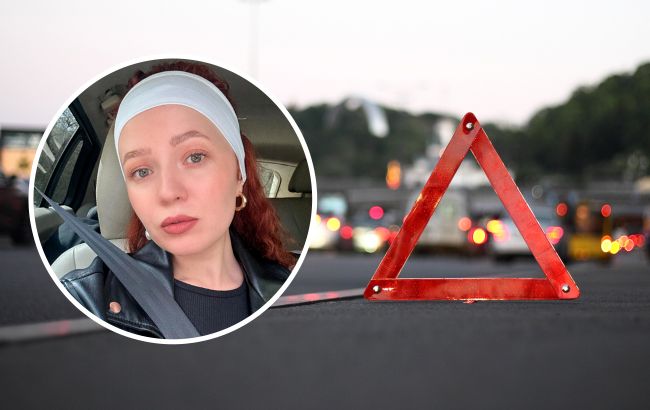 Українська співачка потрапила в ДТП у Києві: фото з місця аварії