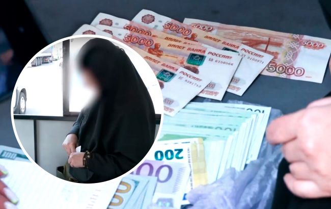 "Ці рублі - пожертва". Під Києвом зловили монашку-колаборантку з УПЦ МП (відео)