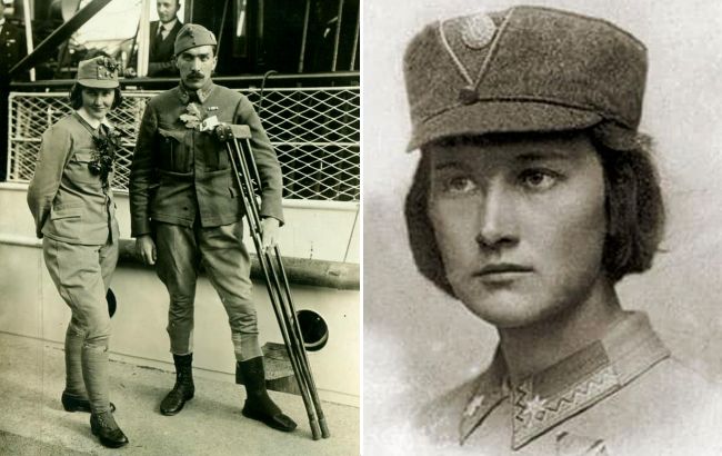 История украинки, которая стала первой в мире женщиной-офицером