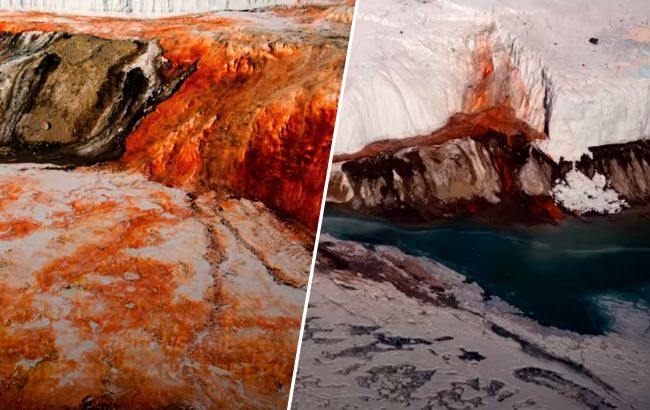Таємницю "кривавих водоспадів" в Антарктиді розкрито. Про що дізнались вчені