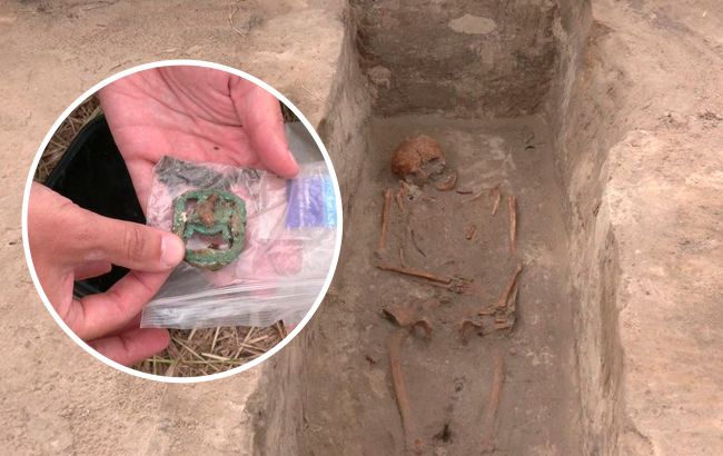 Под Ровно археологи обнаружили редкие захоронения с монетами и медальоном ХVIIІ века (фото)