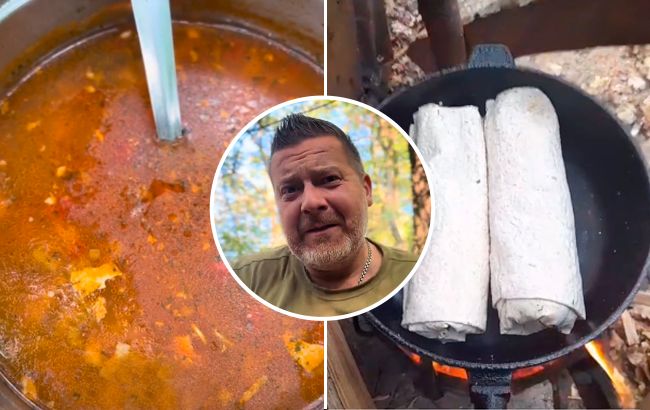 Равиоли с моцареллой и паста карбонара. Военный ВСУ показал, чем питаются защитники в Донецком направлении