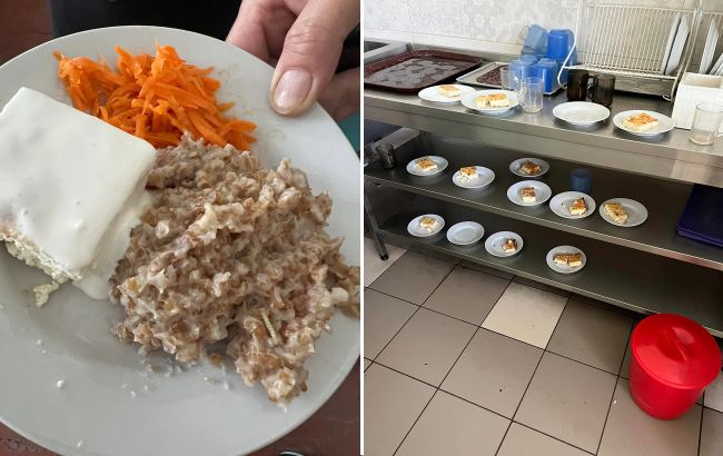 "Червяк должен был развариться". В школе во Львовской области разразился скандал из-за питания для детей (фото)