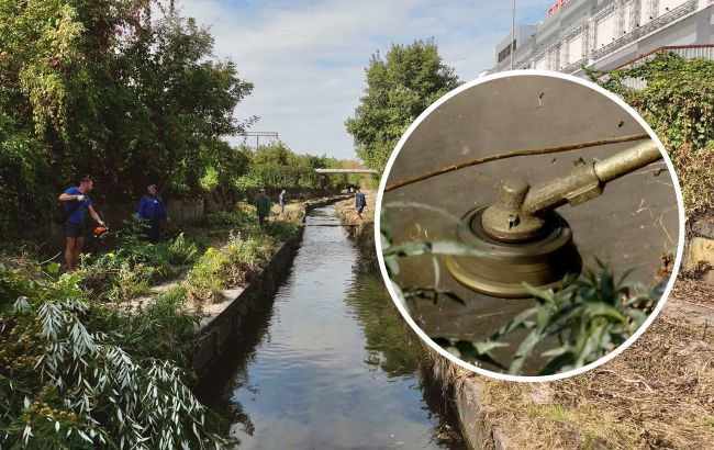 В Киеве спасают реку Лыбидь от загрязнения: что уже сделали активисты (фото)