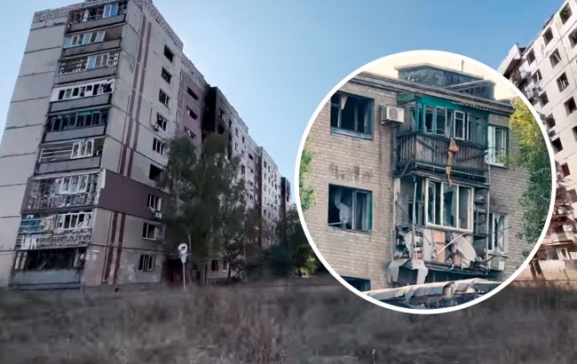 "Жодного цілого будинку": з'явились нові моторошні кадри зруйнованої Авдіївки